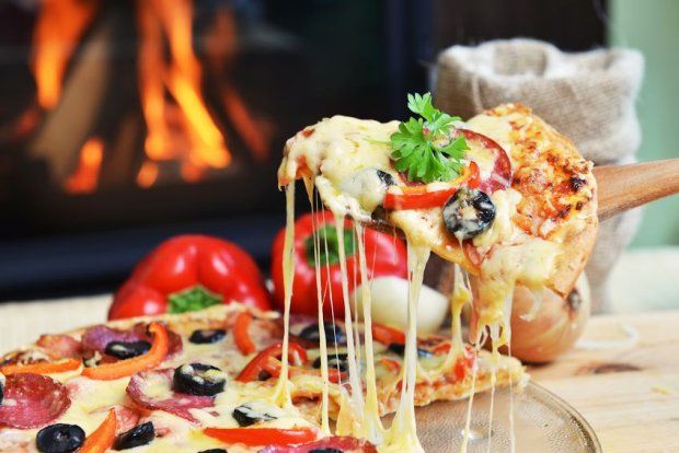 Kaloryczna pizza pycha