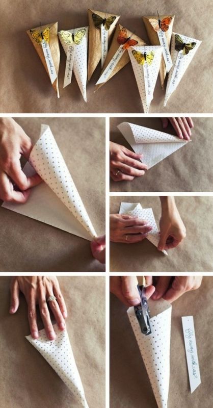 Papierowe tubki na prezenty