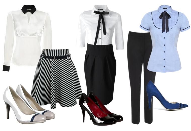 Elegancka stylizacja do pracy