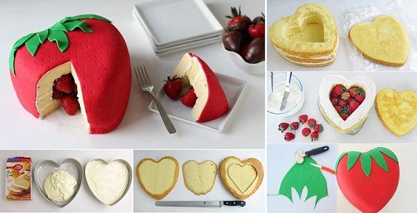 Ciasto truskawka tort