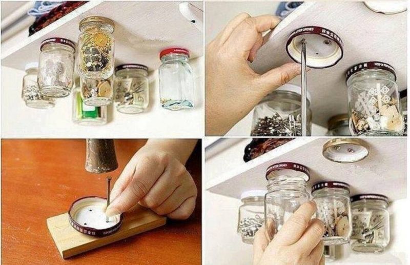 Słoiczki na różności DIY