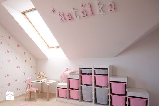 Pokój dziecinny na poddaszu