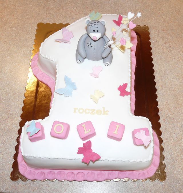 Tort urodzinowy jedynka