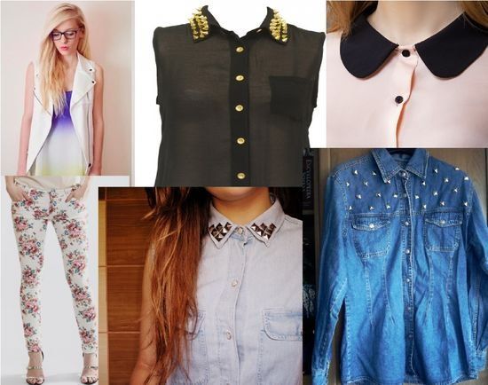 Koszule kołnierzyki moda