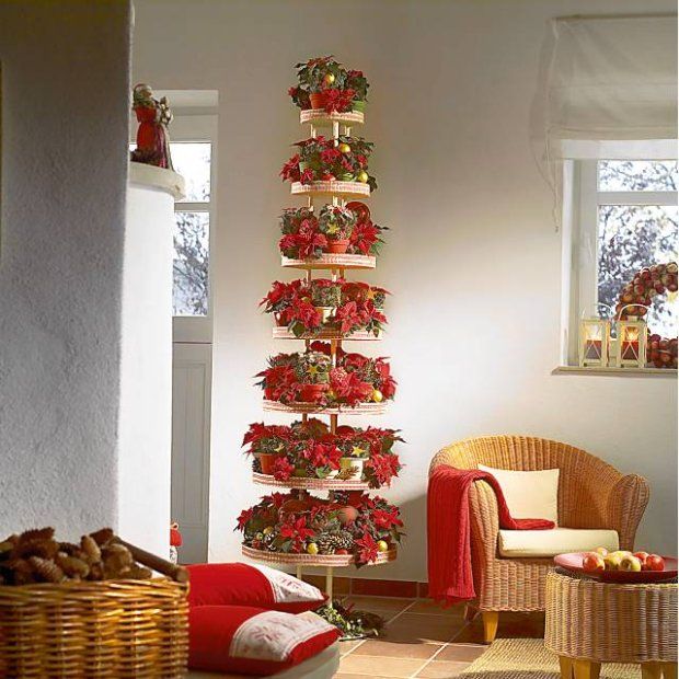 Oryginalna półka choinka