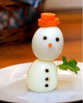 Przekąska bałwanek