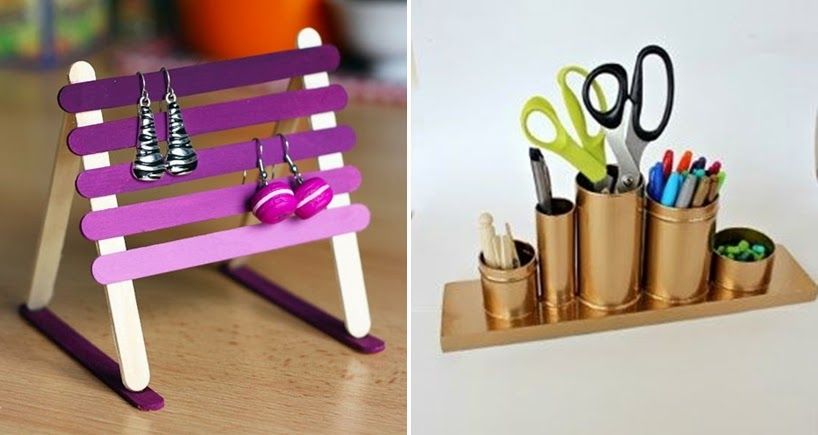 Stojaczki biżuteria i kosmetyki