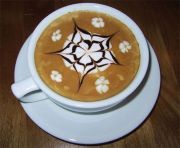 Kawa wzorek pajęczyny