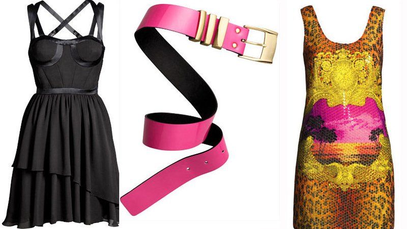 Dwie sukienki i pasek