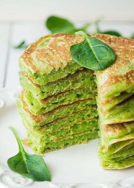 Szpinakowe naleśniki